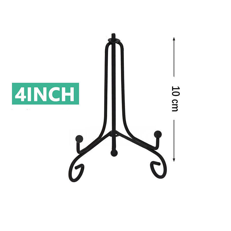 Iron Plate Display Easel for Photo Picture Bowl Dish
