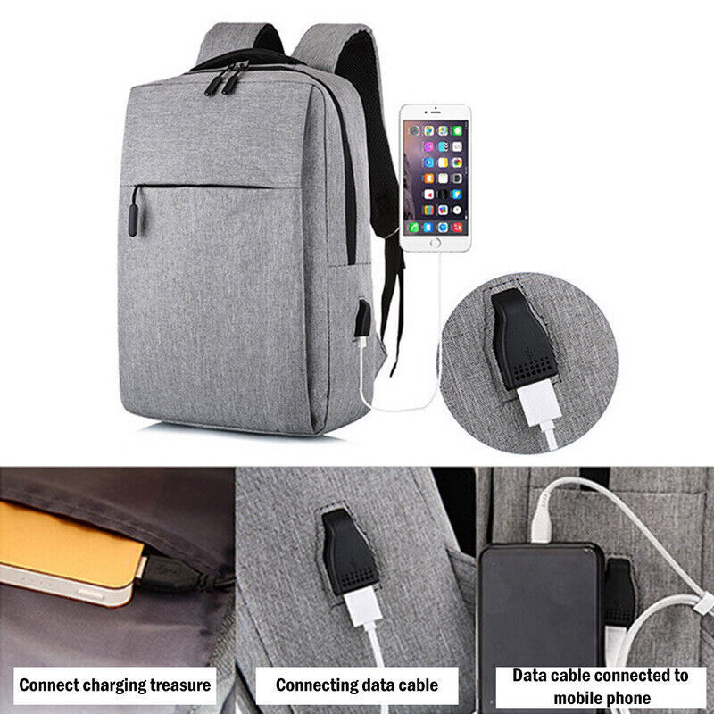 Canvas Waterproof Backpack for School Travel Business Bag