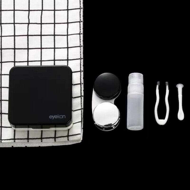 Contact Lens Case Kit with Tweezers and Remover