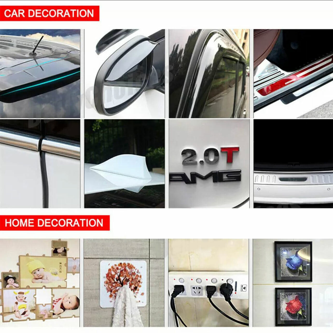 3M Strong Double-Sided Foam Tape Super Sticky for Vehicle & Craft