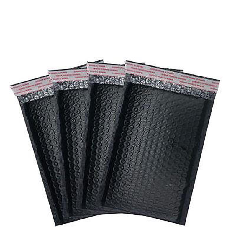50 Pcs Poly Bubble Mailers Black Padded Shipping Envelopes