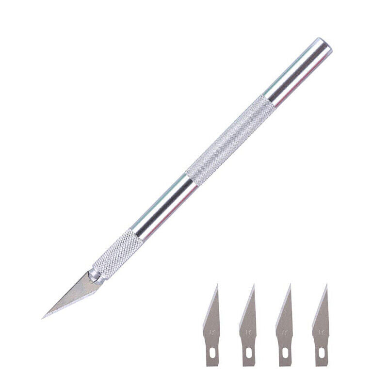 Precision Art Knife with 5 Replacement Blades Craft Cutting Tool