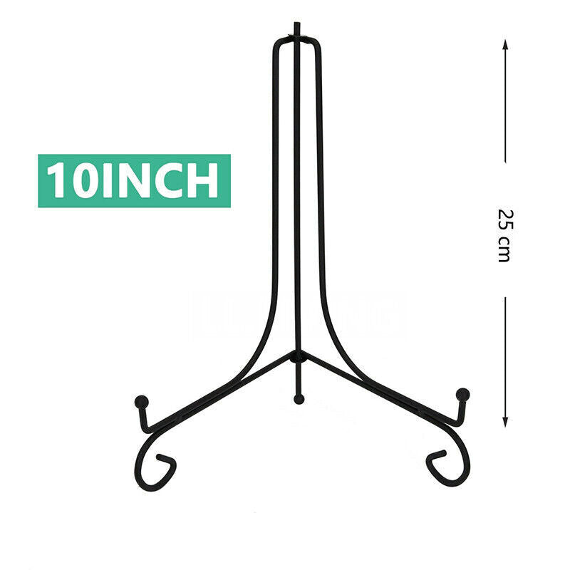 Iron Plate Display Easel for Photo Picture Bowl Dish