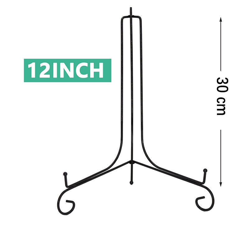 Iron Plate Display Easel for Photo Picture Bowl Dish
