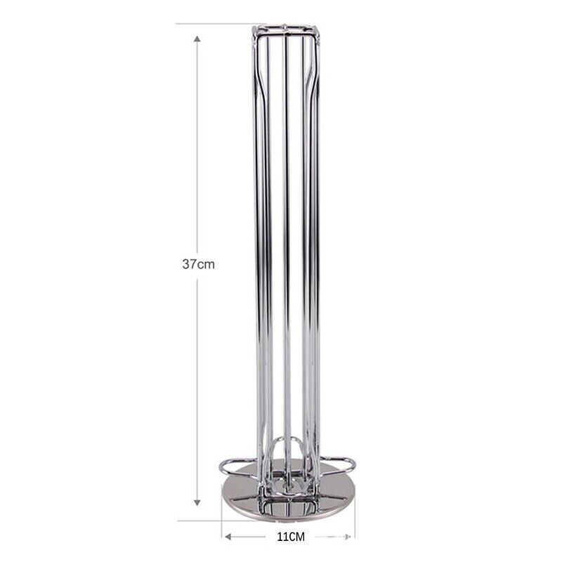 Nespresso Capsule Stand 360 Rotating Holds 40 Pods