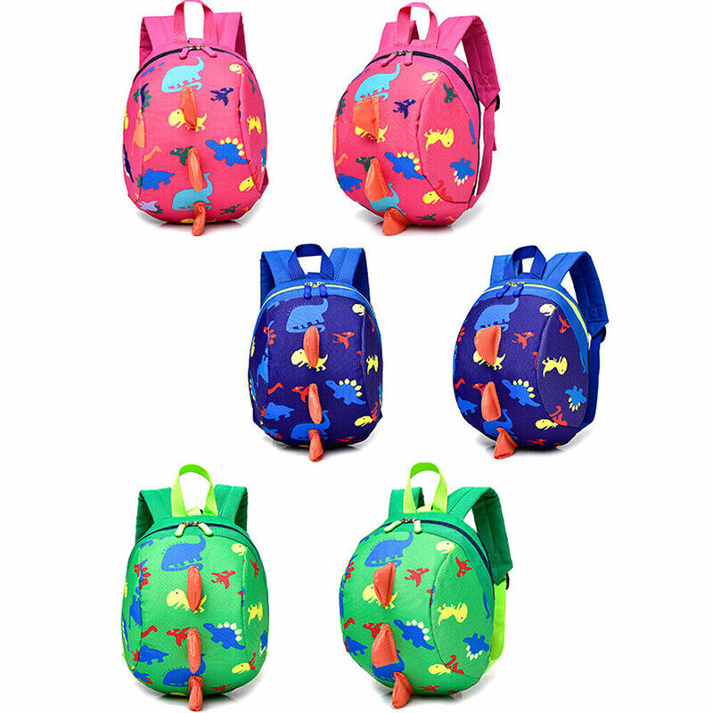 Kids Safety Harness Dinosaur Backpack with Leash