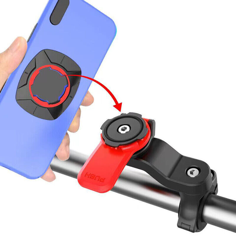 Bike Phone Holder Mount with Stick Adapter Bracket
