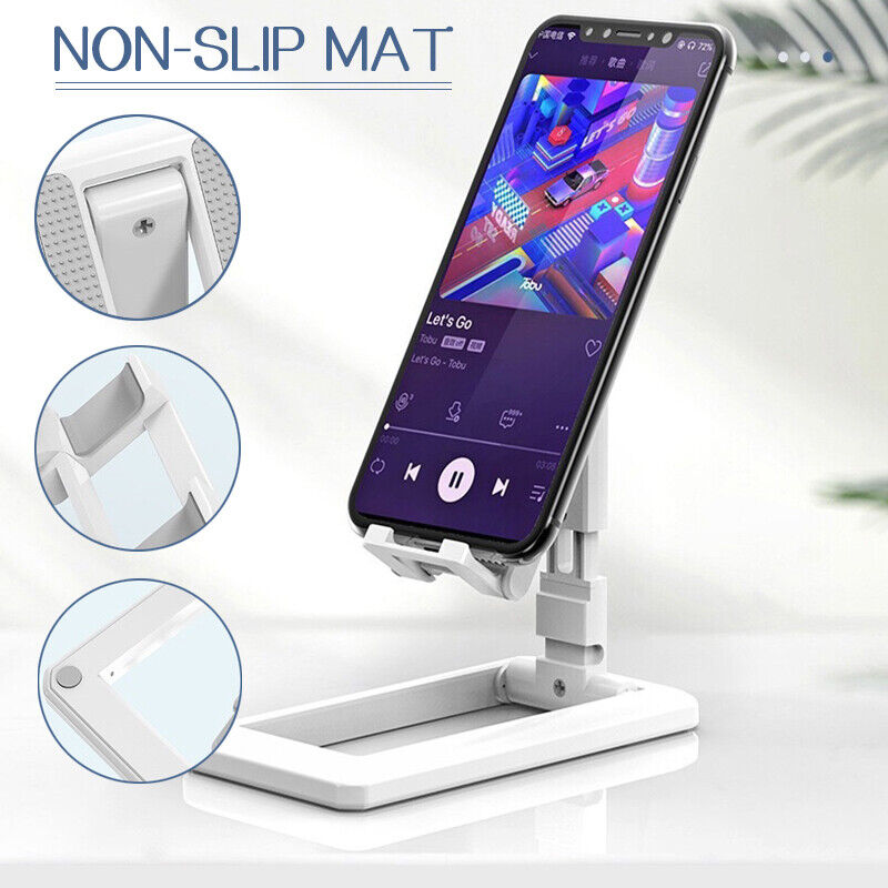 Foldable Adjustable Desk Stand Holder for Mobile Phone Tablet
