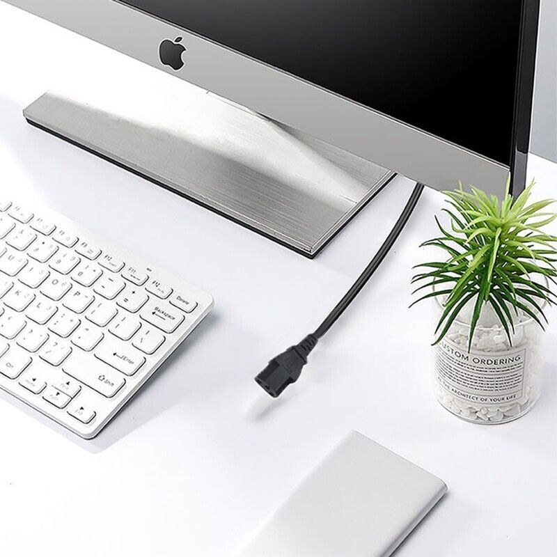 3 Pin Power Cord Lead Cable for PC Monitor Printer 250V 10A