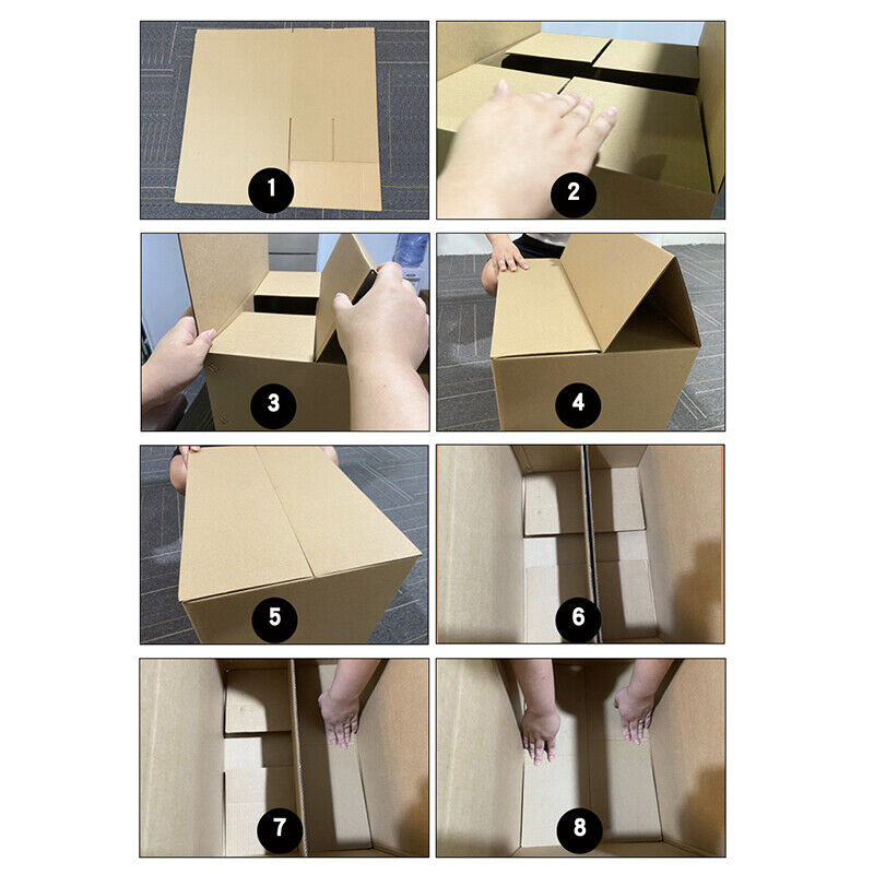 5 Pcs Paper File Storage Boxes Office Document Organizer