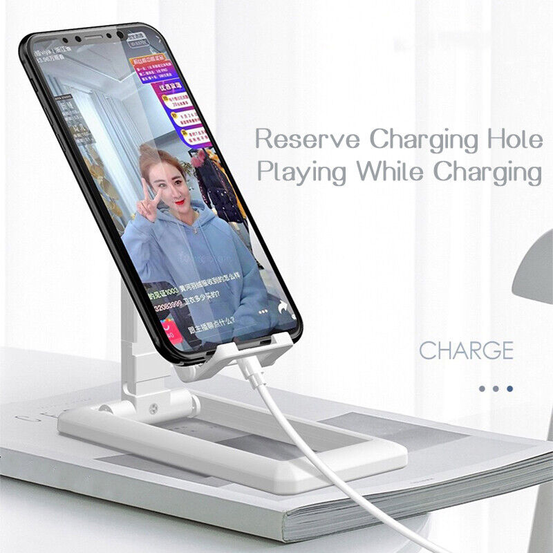 Foldable Adjustable Desk Stand Holder for Mobile Phone Tablet