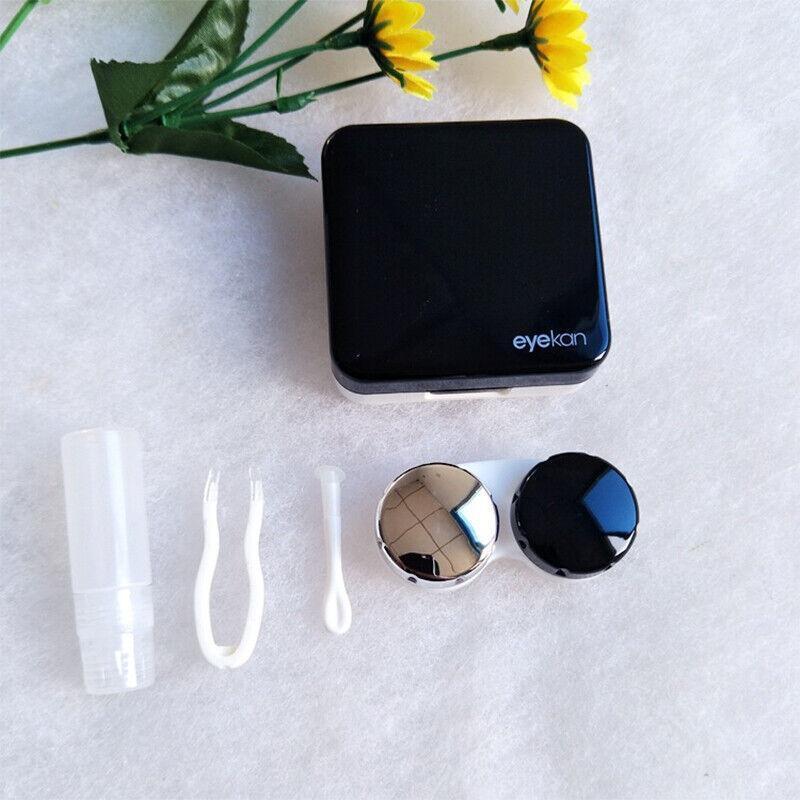 Contact Lens Case Kit with Tweezers and Remover