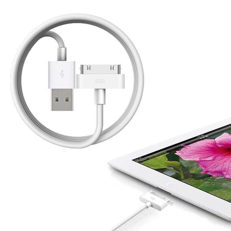 1 Meter USB Data Charger Cable for iPhone 4 4S iPod iPad White