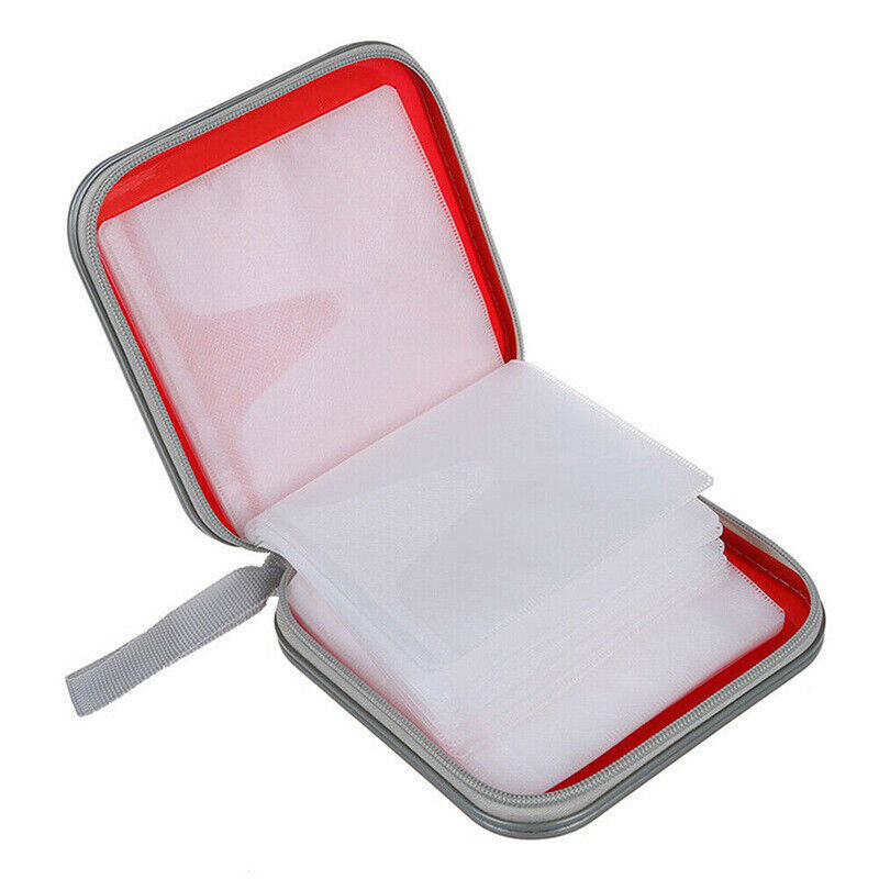 40 Disc CD DVD Wallet Sleeve Carry Case