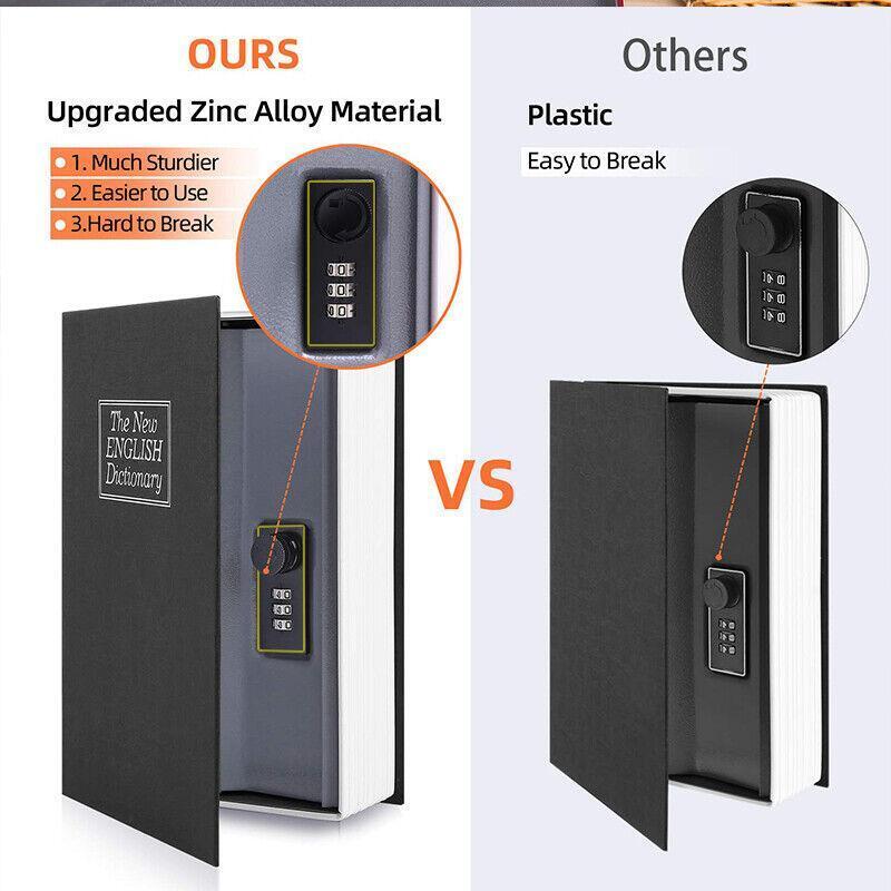 Dictionary Book Safe with Key Lock