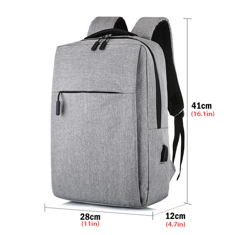 Canvas Waterproof Backpack for School Travel Business Bag