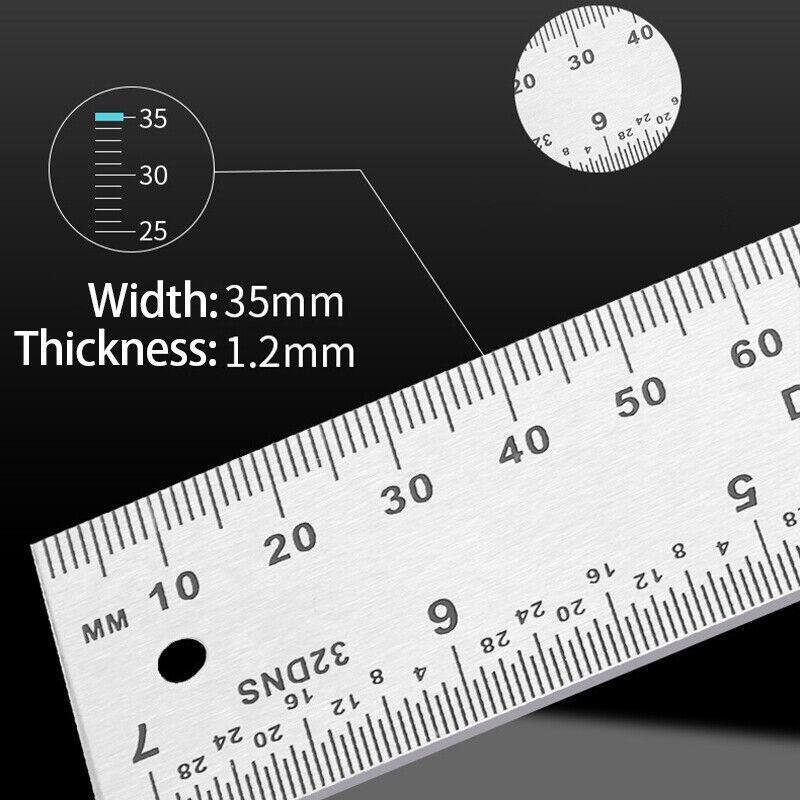 0-360° Digital Angle Finder 200mm Stainless Steel Ruler