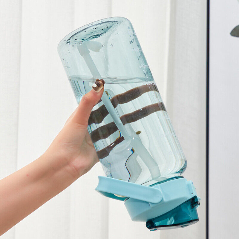 2L Motivational Water Bottle with Time Markings