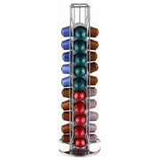 Nespresso Capsule Stand 360 Rotating Holds 40 Pods