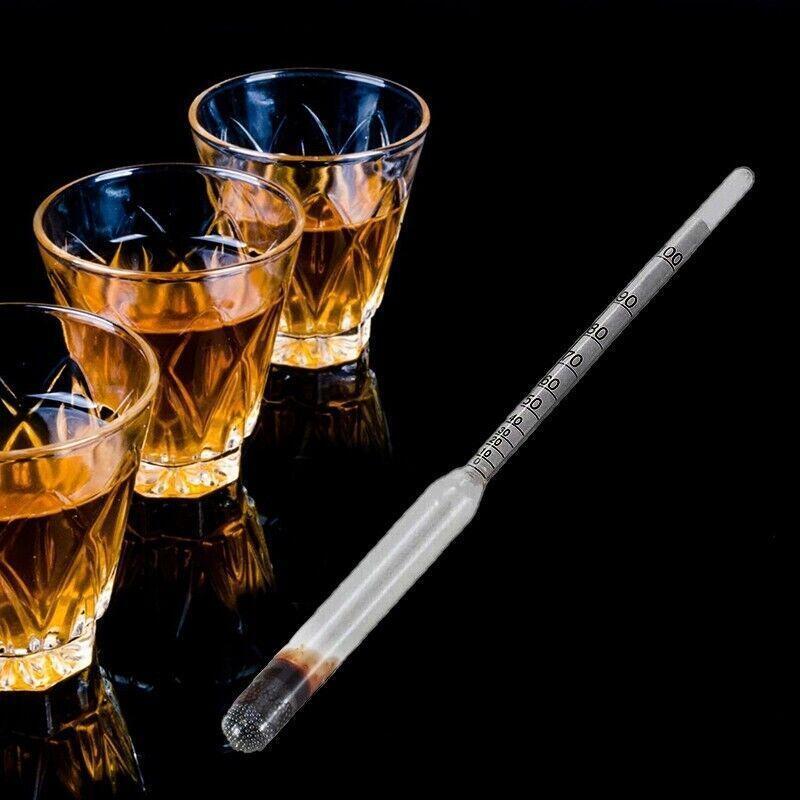 Alcohol Meter 0-100% Whiskey Moonshine Spirit Test