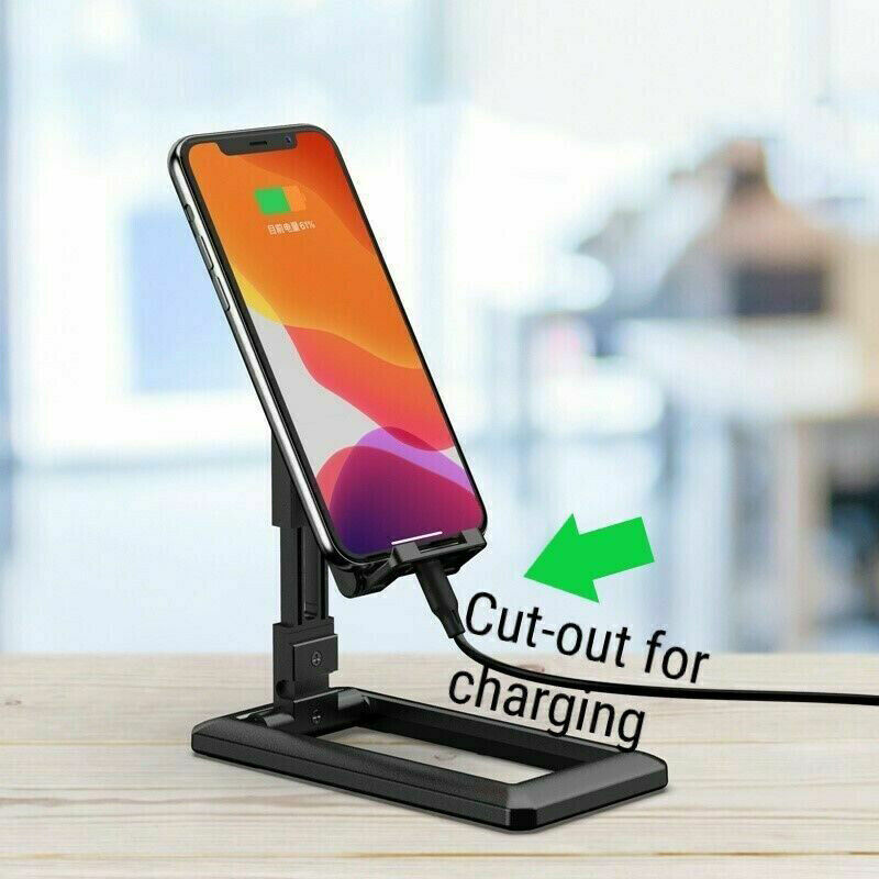 Foldable Adjustable Desk Stand Holder for Mobile Phone Tablet