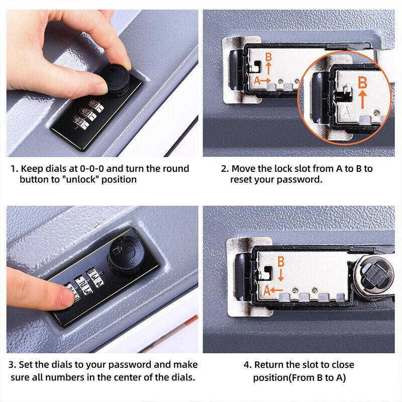 Dictionary Book Safe with Key Lock