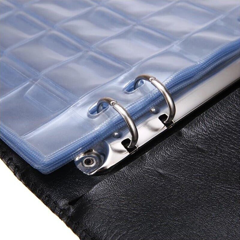 480 Pocket Coin Collection Album Book with Clear Storage Pages