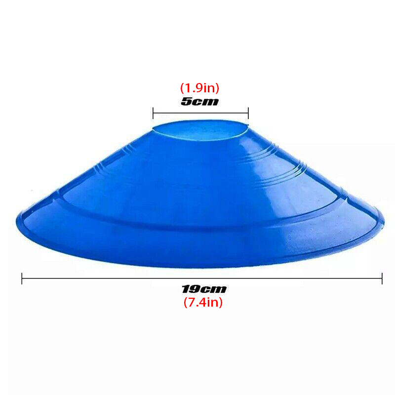 60pcs Sports Training Disc Cones Set