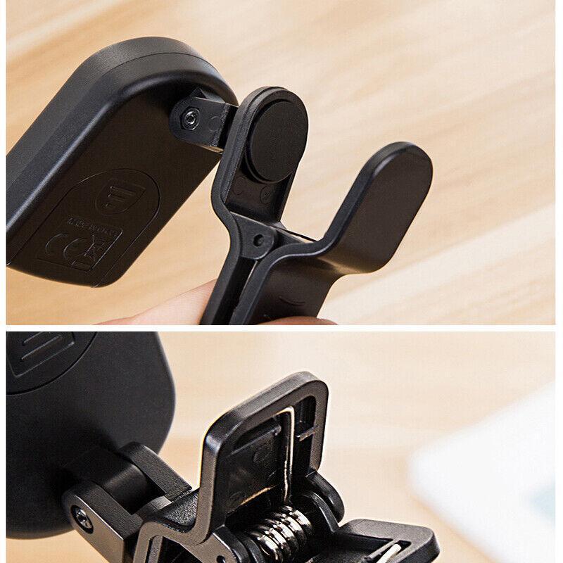 Multi-Function Clip Tuner with LCD for Guitar Bass