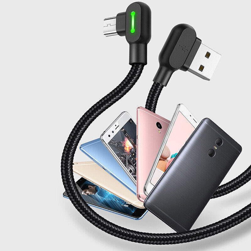 MCDODO Fast USB Charging Cable 90 Degree Heavy Duty for iPhone