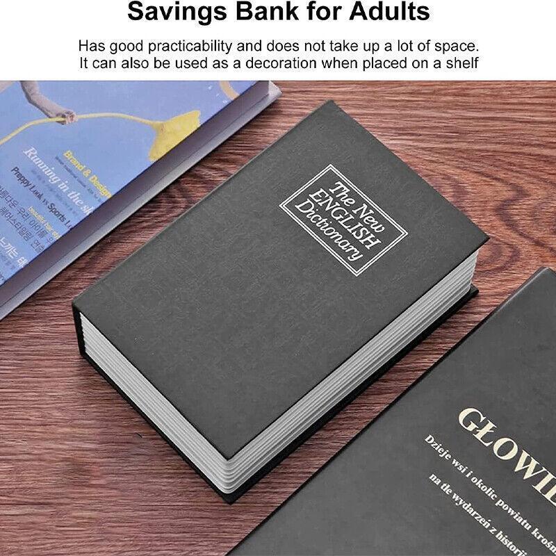 Dictionary Book Safe with Key Lock