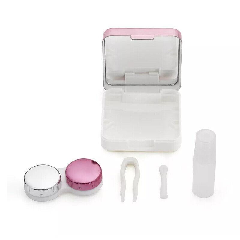 Contact Lens Case Kit with Tweezers and Remover
