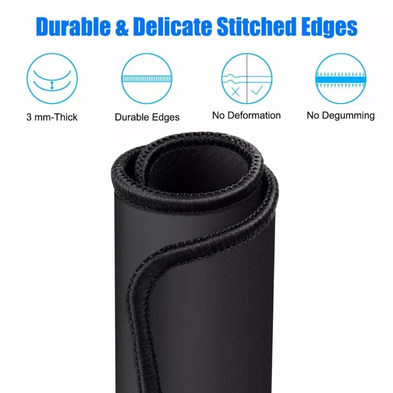 Ergonomic Wrist Support Mouse Pad Lycra Anti-Slip Ultralight