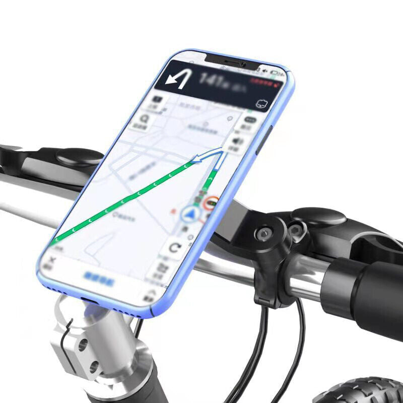 Bike Phone Holder Mount with Stick Adapter Bracket