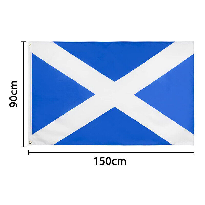 Scotland Scottish Saltire Flag 90x150cm Polyester