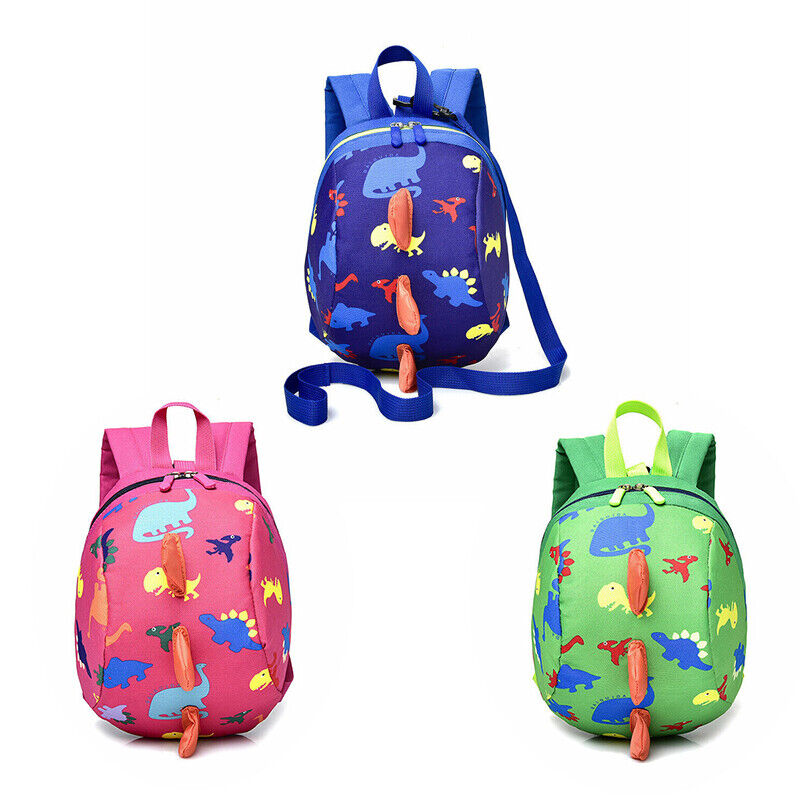 Kids Safety Harness Dinosaur Backpack with Leash