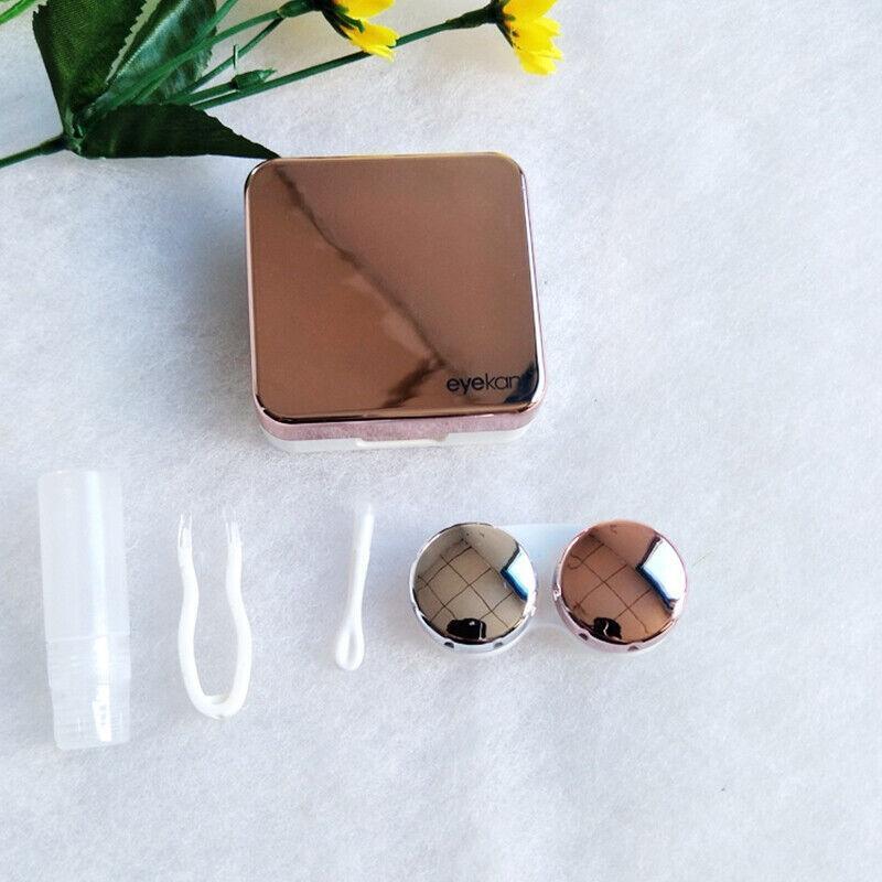 Contact Lens Case Kit with Tweezers and Remover