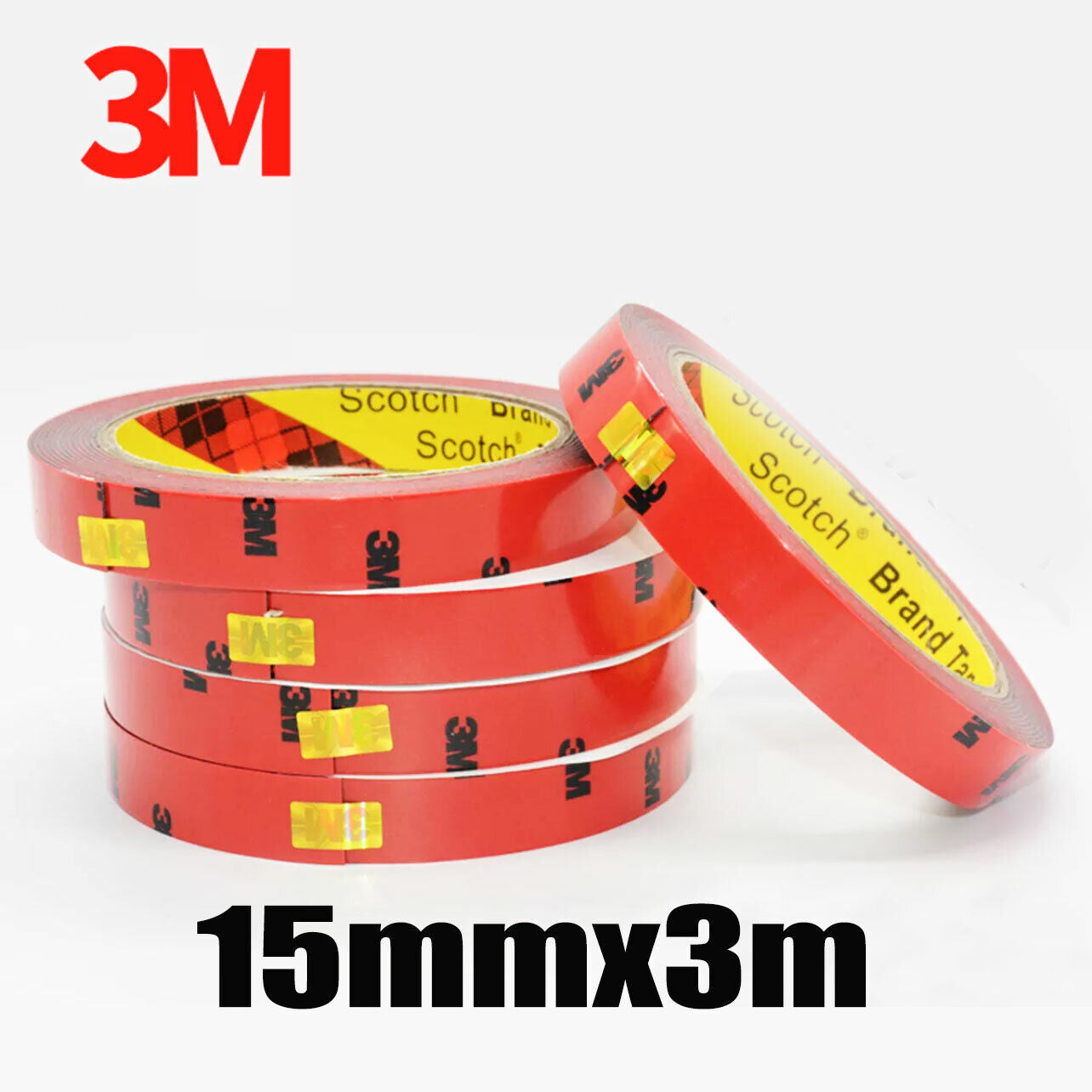 3M Strong Double-Sided Foam Tape Super Sticky for Vehicle & Craft