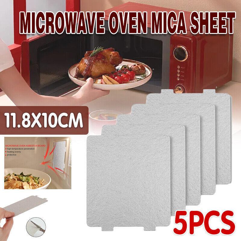 5 Pcs Universal Microwave Oven Waveguide Mica Sheets