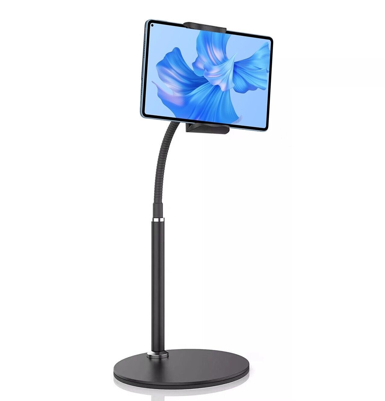 Adjustable Floor Stand Holder with Flexible Arm for Phone Tablet iPad