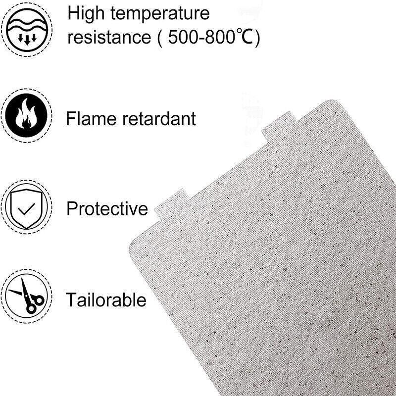 5 Pcs Universal Microwave Oven Waveguide Mica Sheets