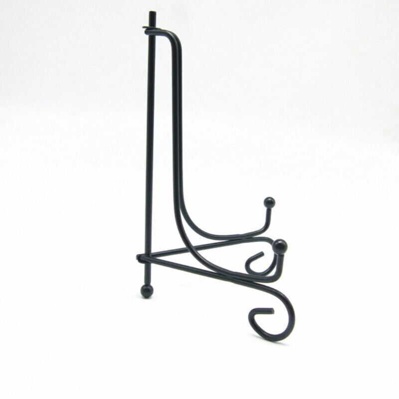Iron Plate Display Easel for Photo Picture Bowl Dish