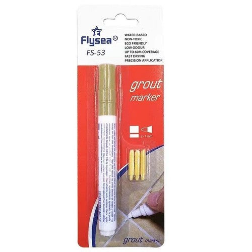 Grout Marker Repair Pen Waterproof Mildew for Tile Styling