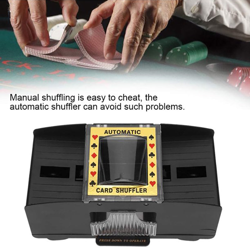 2-Deck Automatic Card Shuffler for Poker Casino