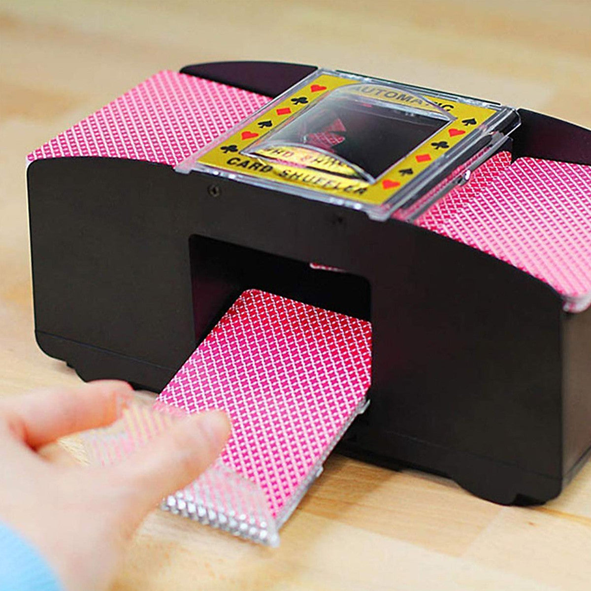 2-Deck Automatic Card Shuffler for Poker Casino