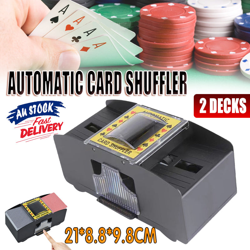2-Deck Automatic Card Shuffler for Poker Casino