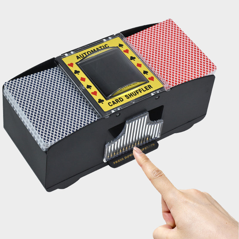 2-Deck Automatic Card Shuffler for Poker Casino