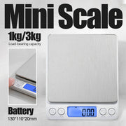 Mini Electronic Pocket Kitchen Scale LED Display