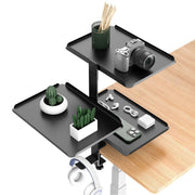 3-Tier Multi Function Side Table Shelf for Desk