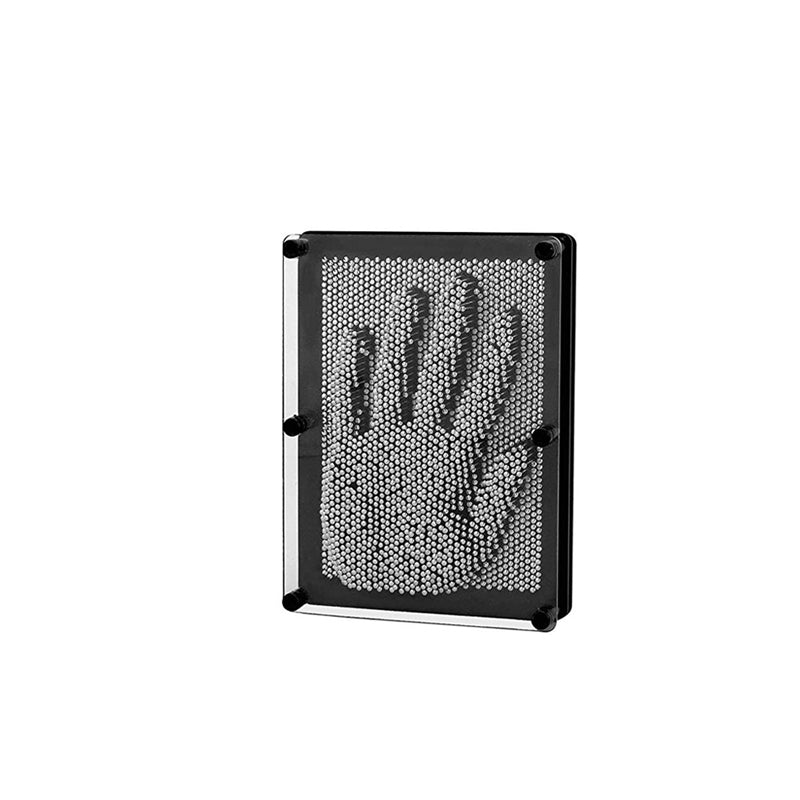 3D Metal Pin Art Board Desk Toy with Plastic Frame